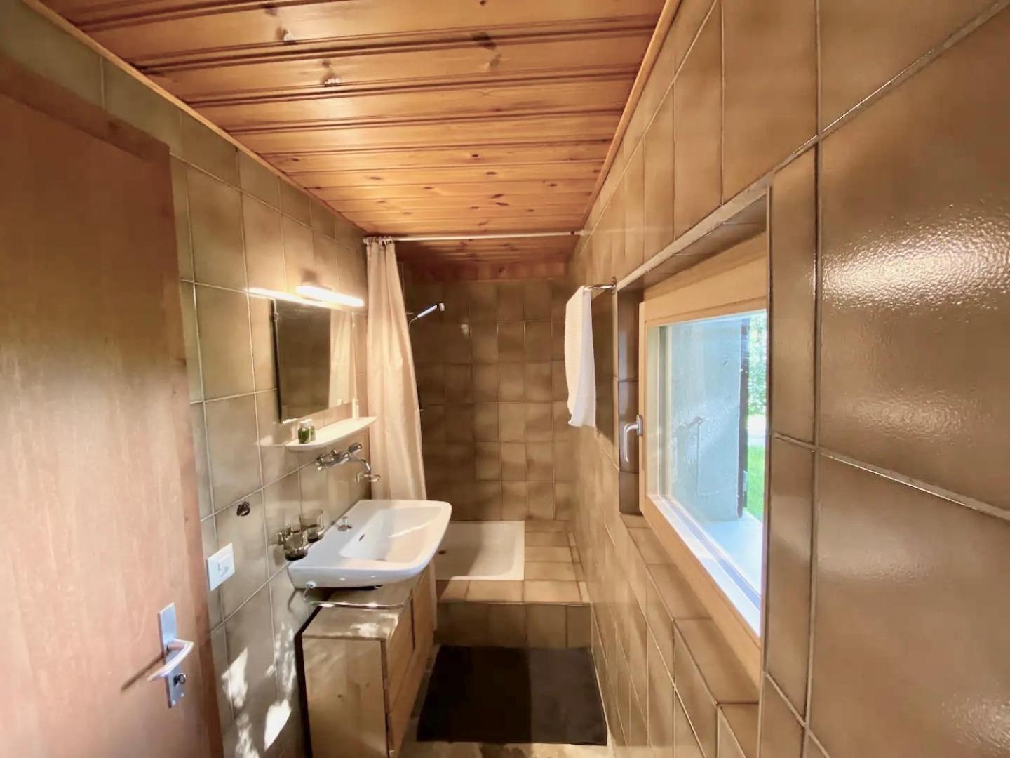 Eco Lodge With Jacuzzi And View In The Swiss Alps Grône Esterno foto