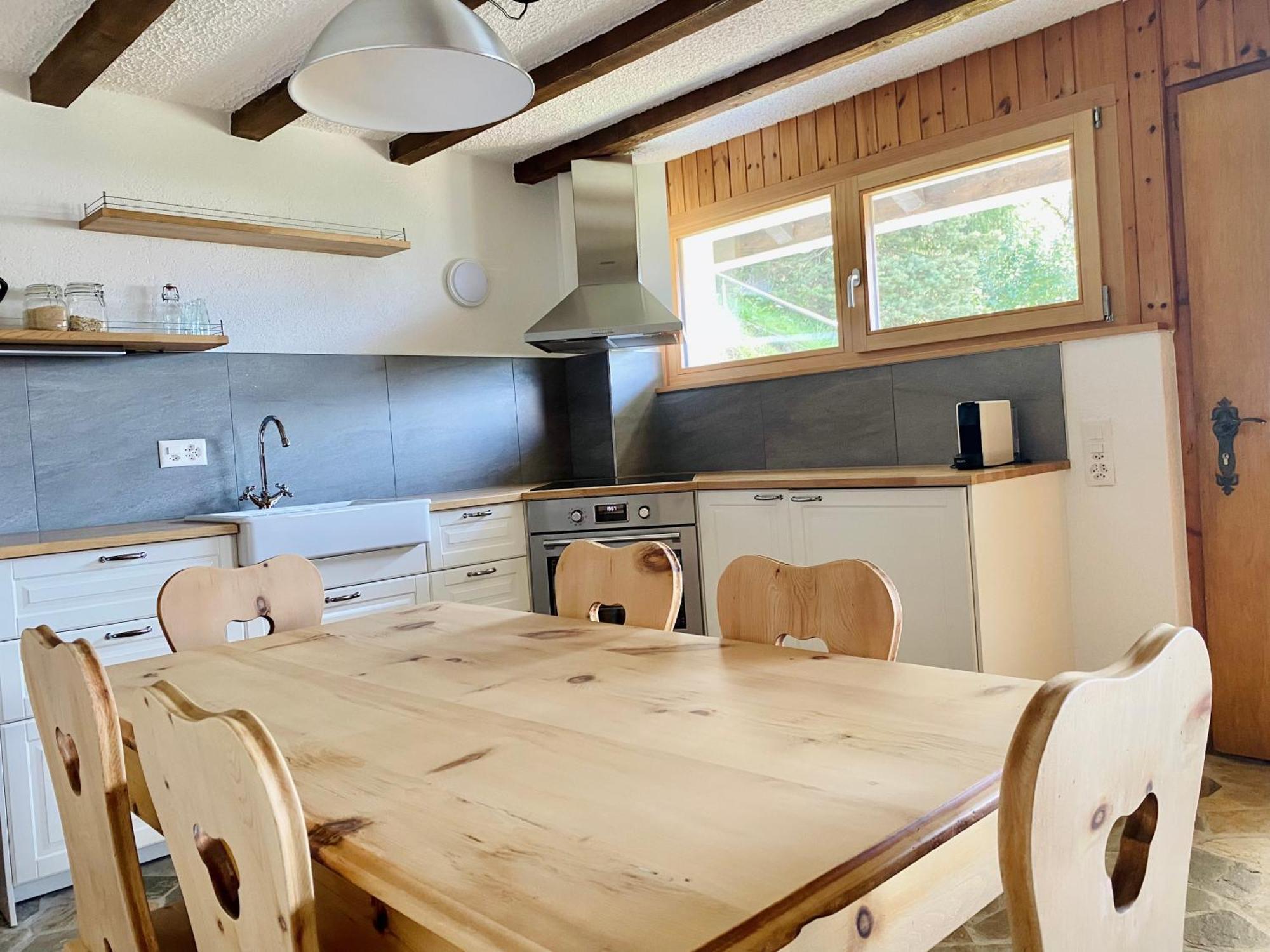 Eco Lodge With Jacuzzi And View In The Swiss Alps Grône Esterno foto